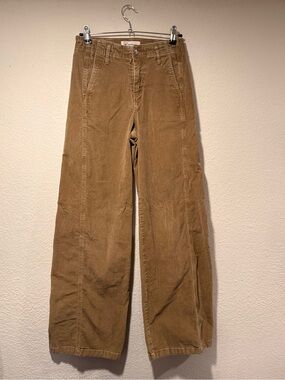 REGENERATION by Celebrity Pink Corduroy High-rise Wide Leg Pants
